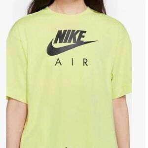 Nike Air Neon Yellow Oversized Tee